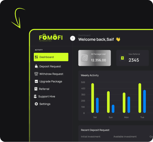 FomoFi Dashboard